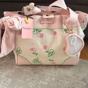 New Juicy Couture pink cherry print gelato day dreamer! Newest release! *Viral*